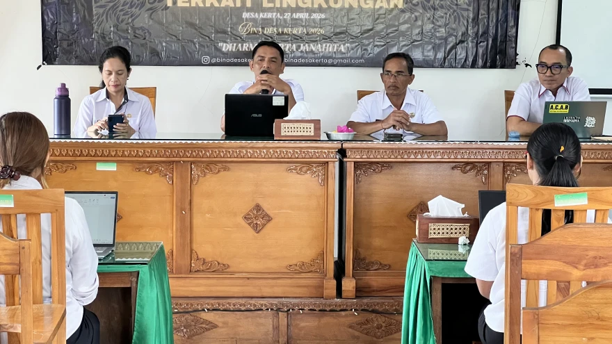 PENJARINGAN PERANGKAT DESA KERTA DALAM POSISI KAUR TU DAN UMUM
